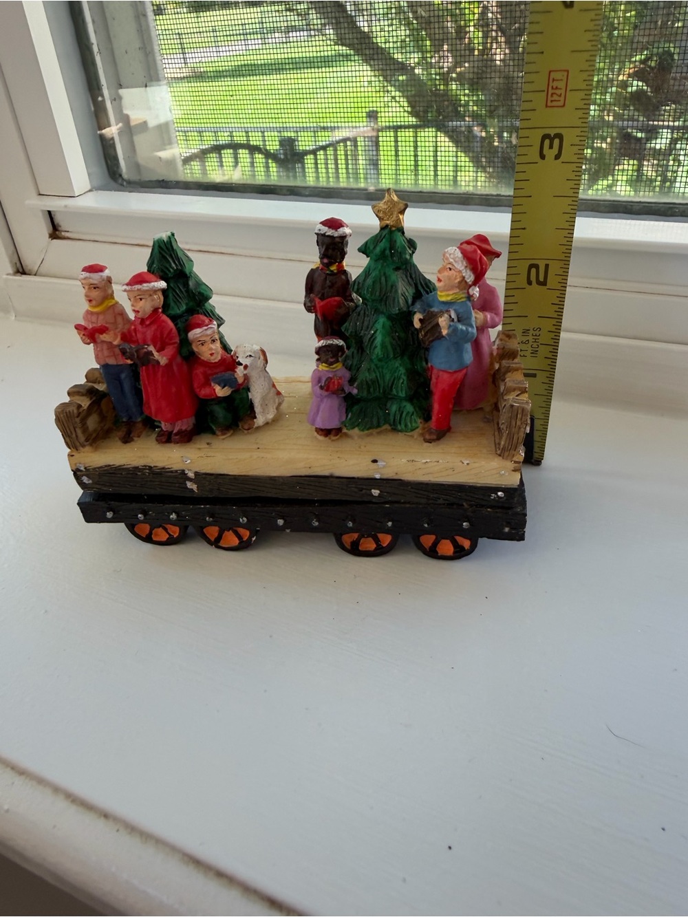Vintage 1999 JCPenney Home Towne Express Carolers Christmas Train Car